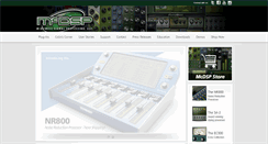 Desktop Screenshot of mcdsp.com